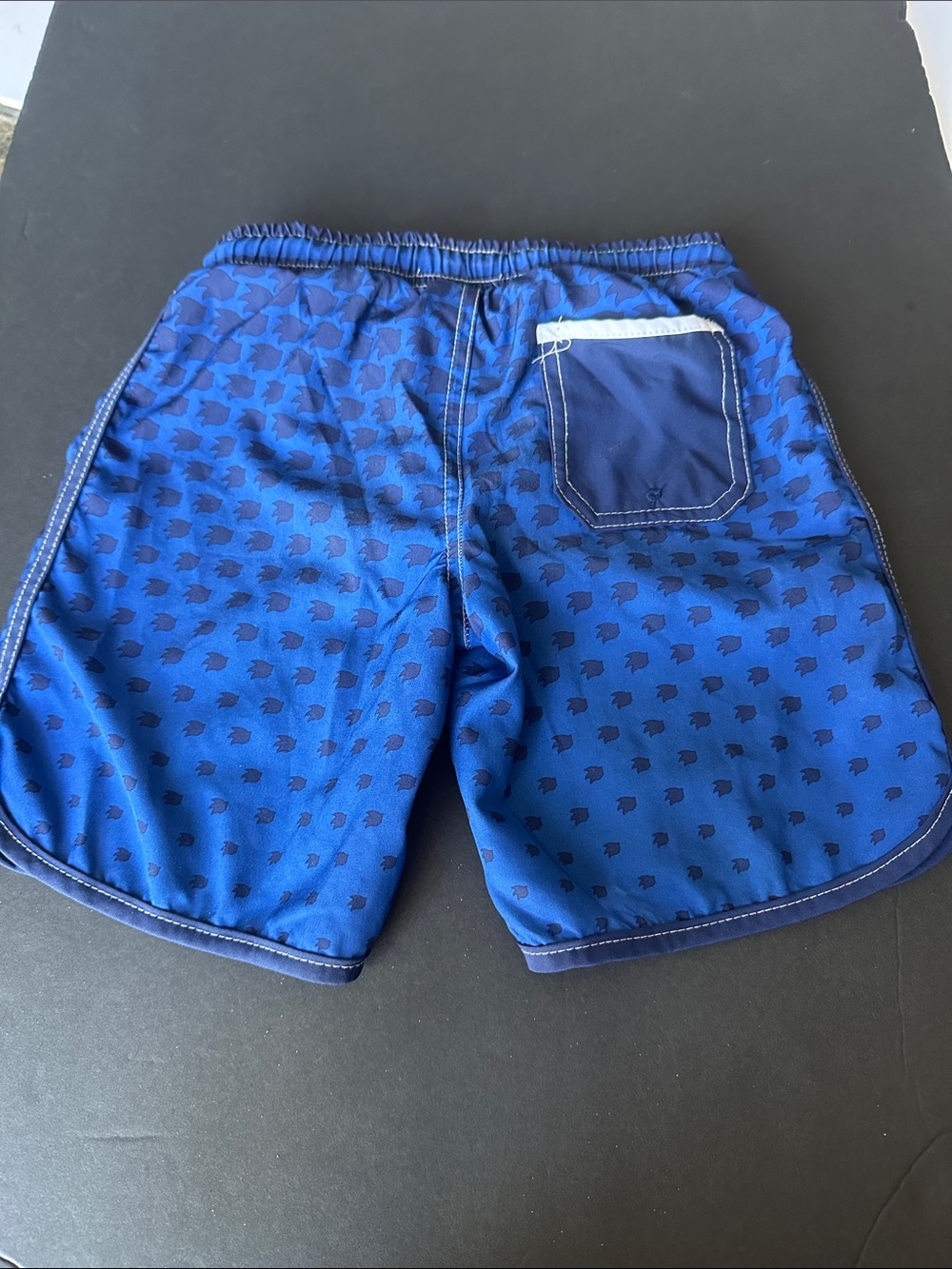 Sonic Blue Boys' Character Swim Shorts with Drawstring - Picture 3 of 8